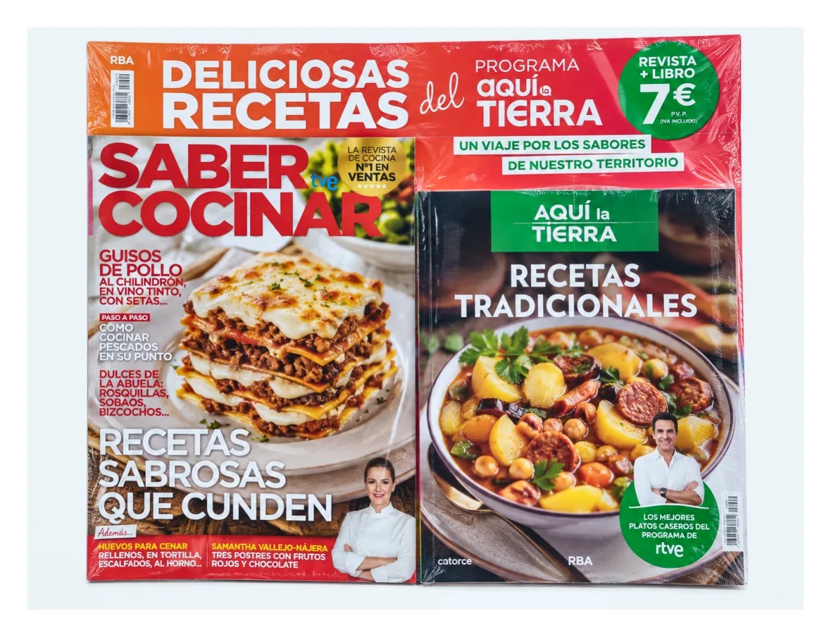 Portada de SABER COCINAR PACK