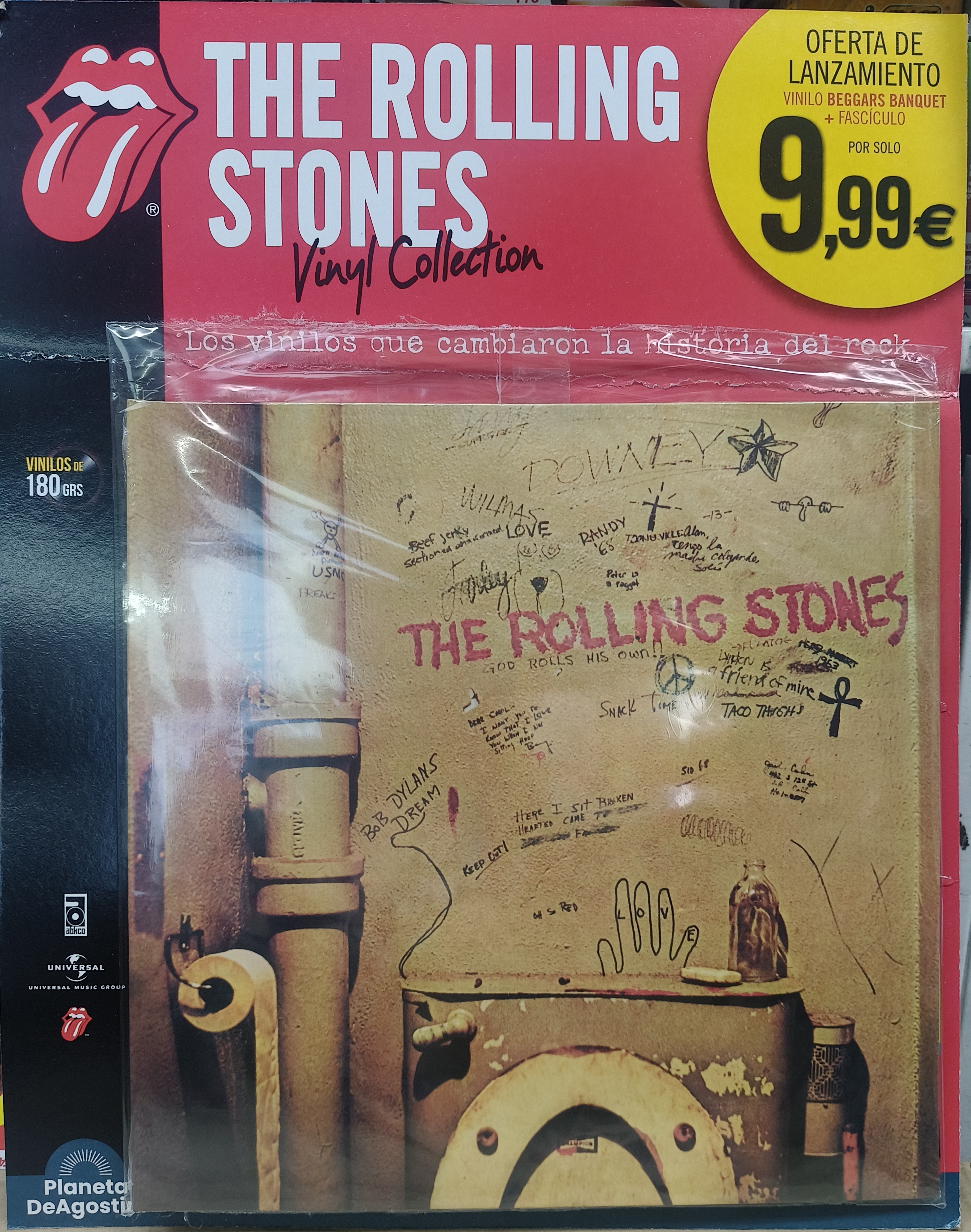 Portada de ROLLING STONES VINYLS N.1