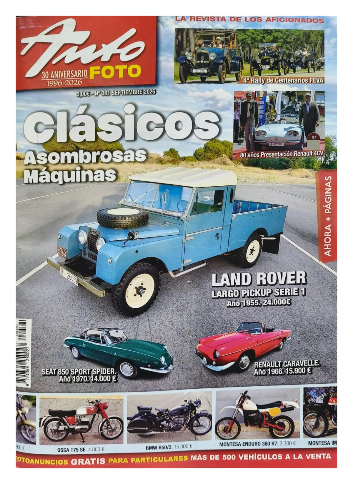 Portada de AUTO FOTO