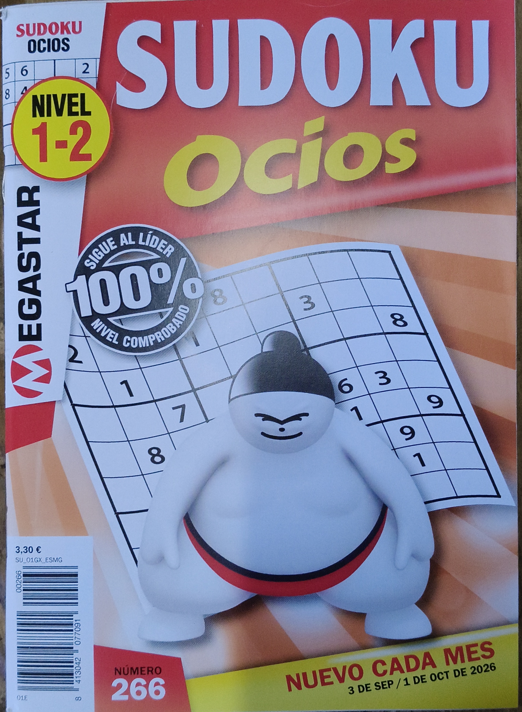 Portada de SUDOKU 1-2 OCIOS
