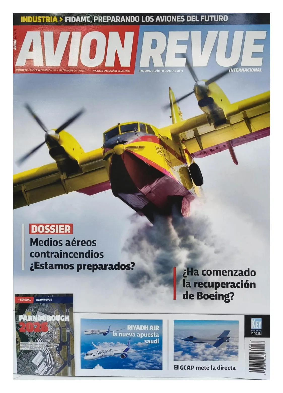 Portada de AVION REVUE