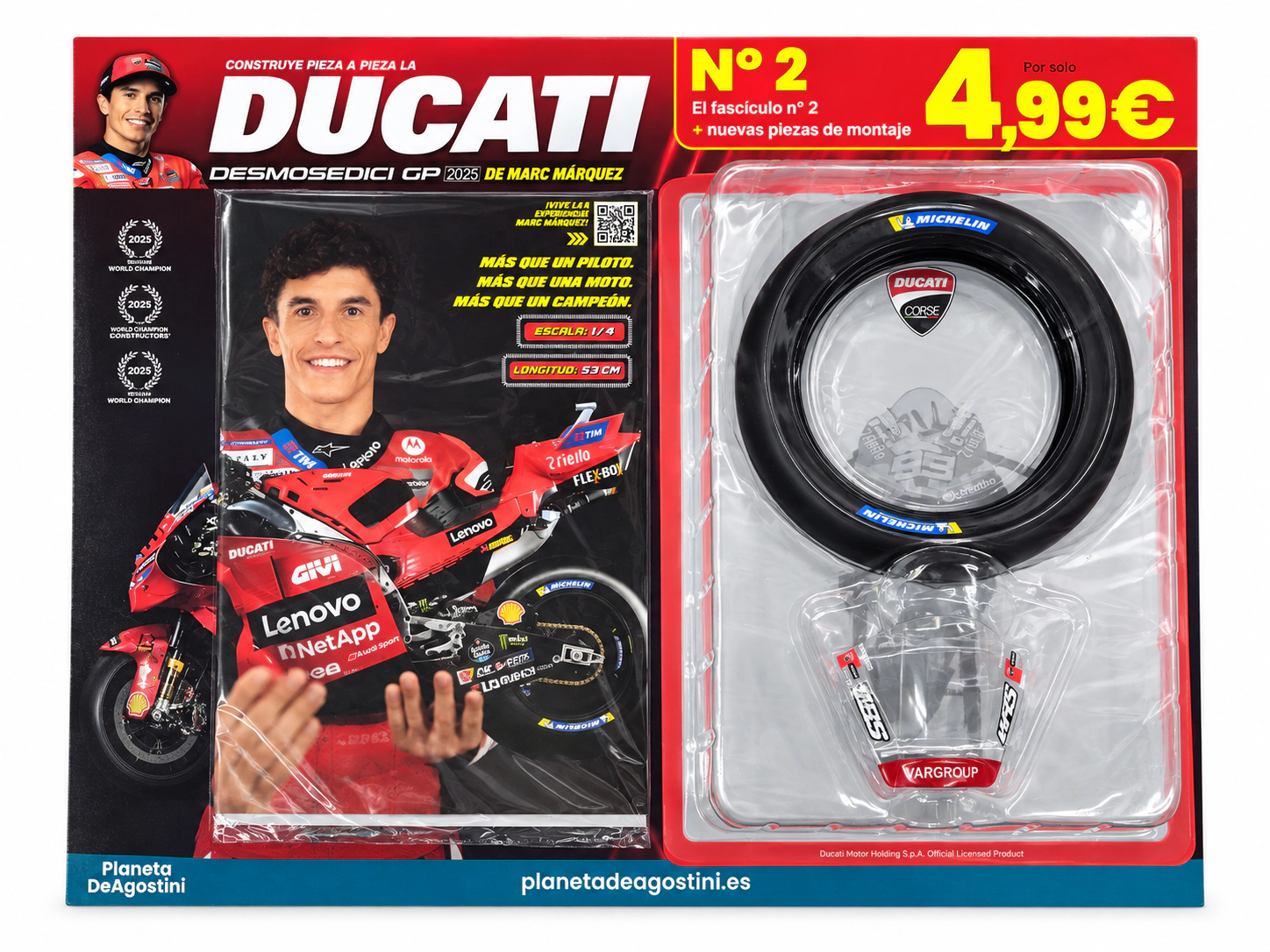Portada de DUCATI MARC MARQUEZ N.2