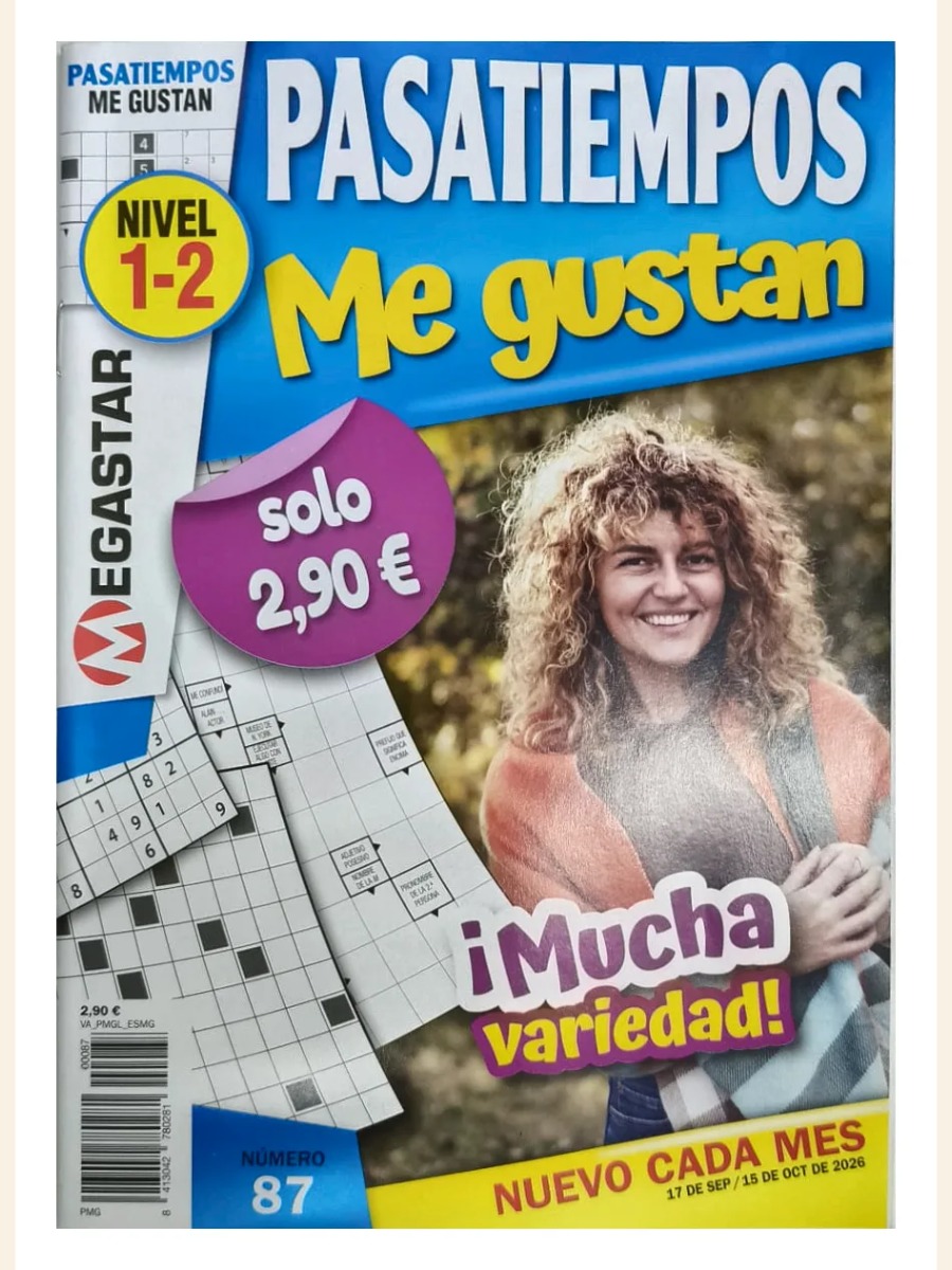 Portada de PASATIEMPOS ME GUSTAN 1-2