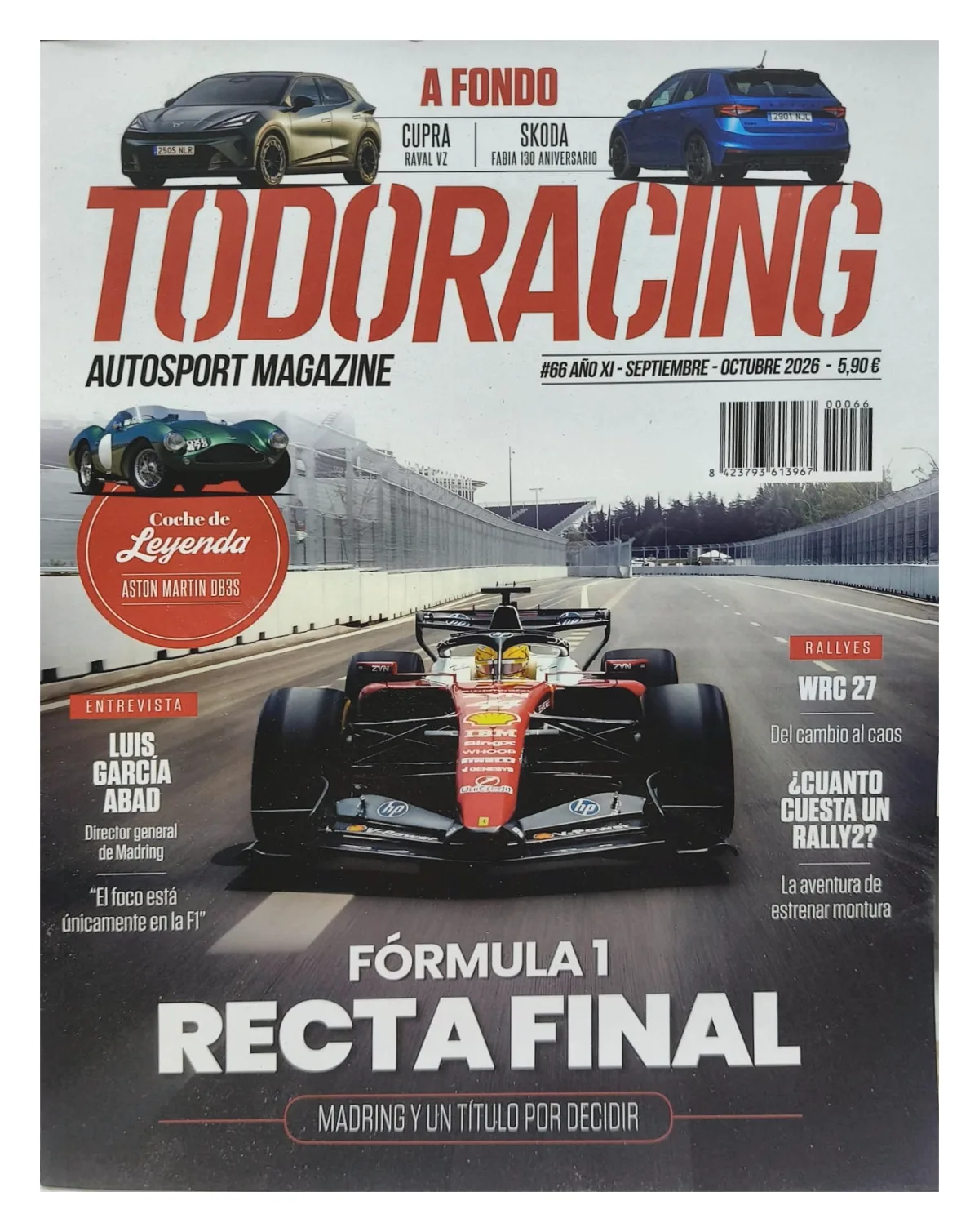 Portada de TODORACING