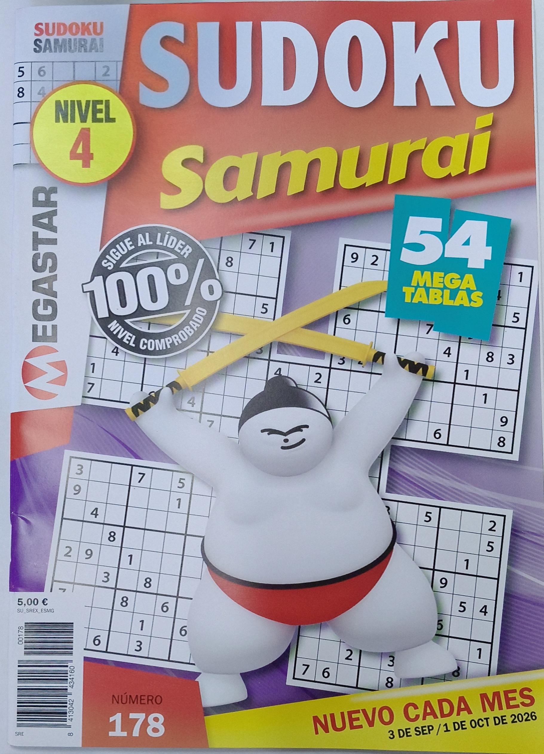 Portada de SUDOKU SAMURAI 4