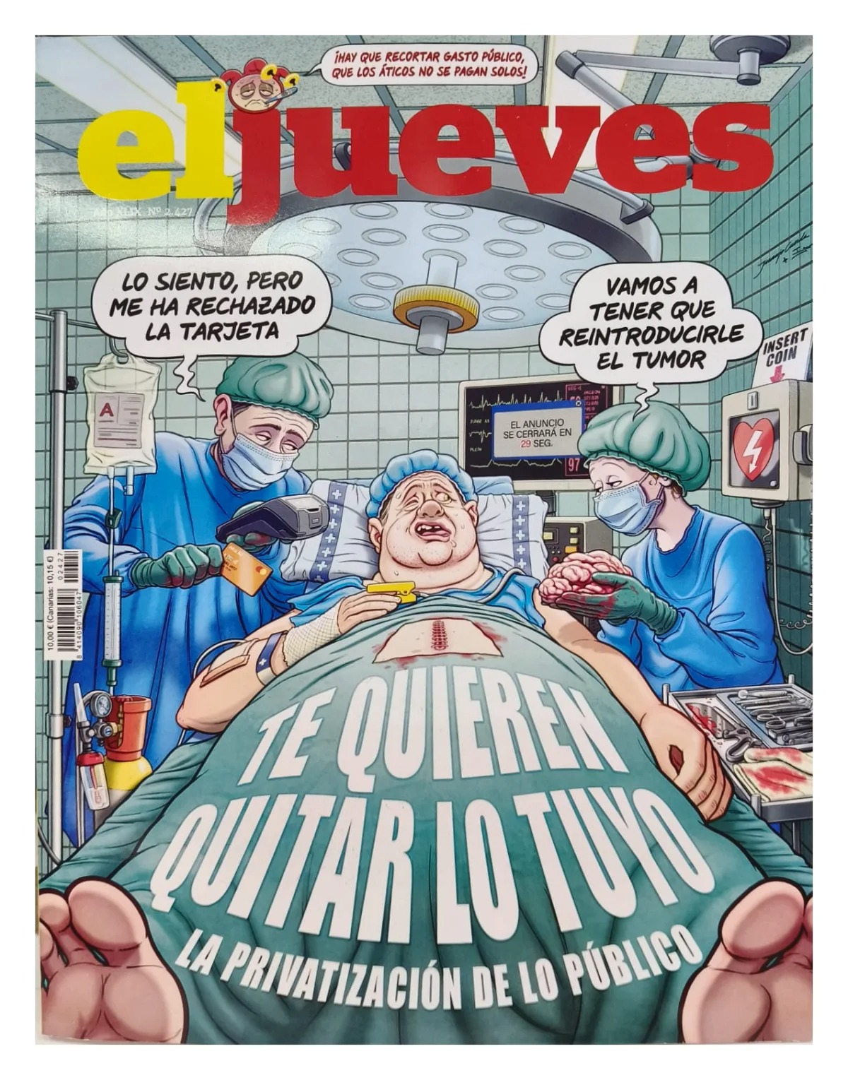 Portada de EL JUEVES