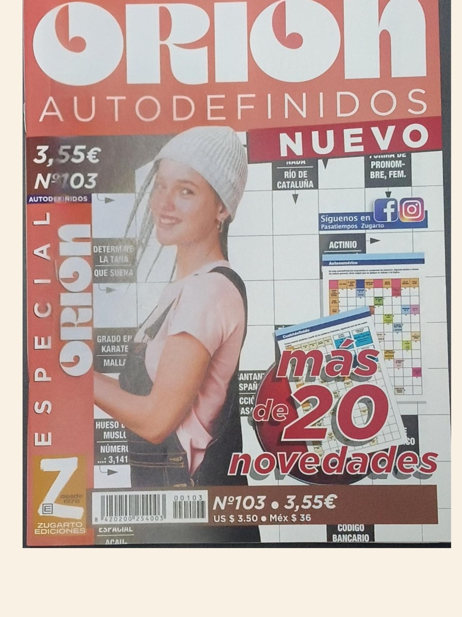 Portada de ORION ESPECIAL