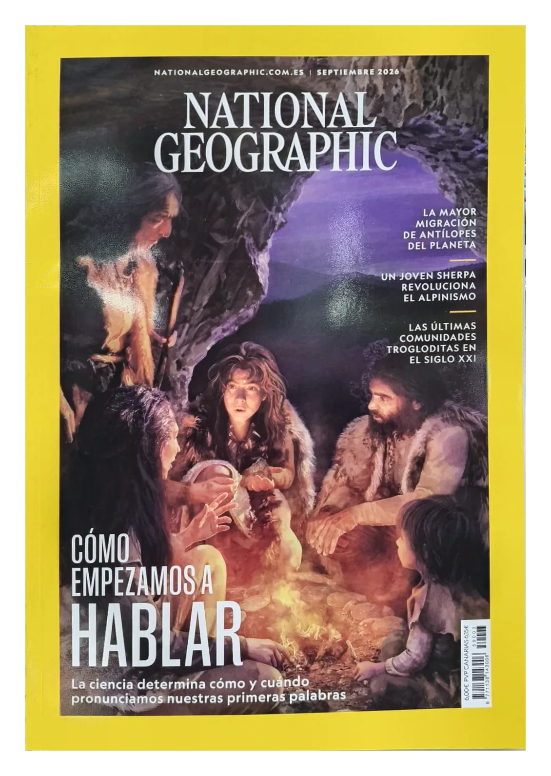 Portada de NATIONAL GEOGRAPHIC