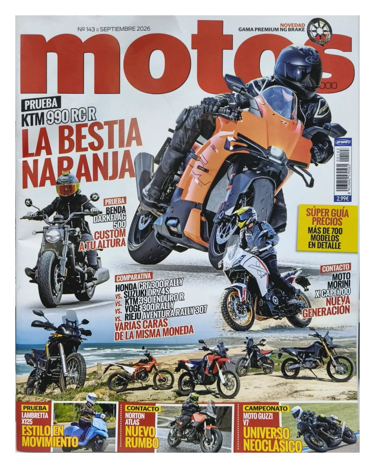 Portada de MOTOS 2000