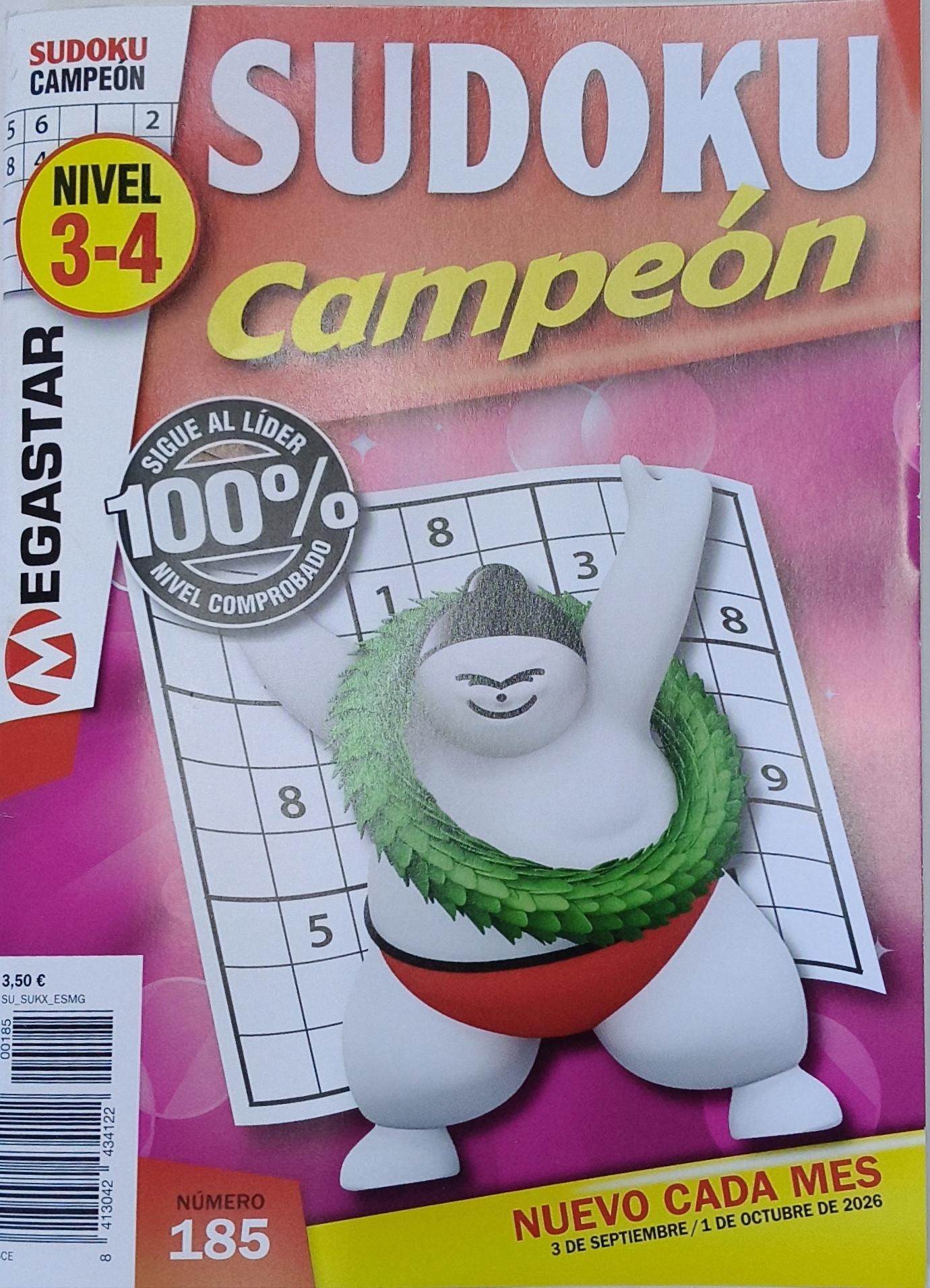 Portada de SUDOKU 3-4 CAMPEON
