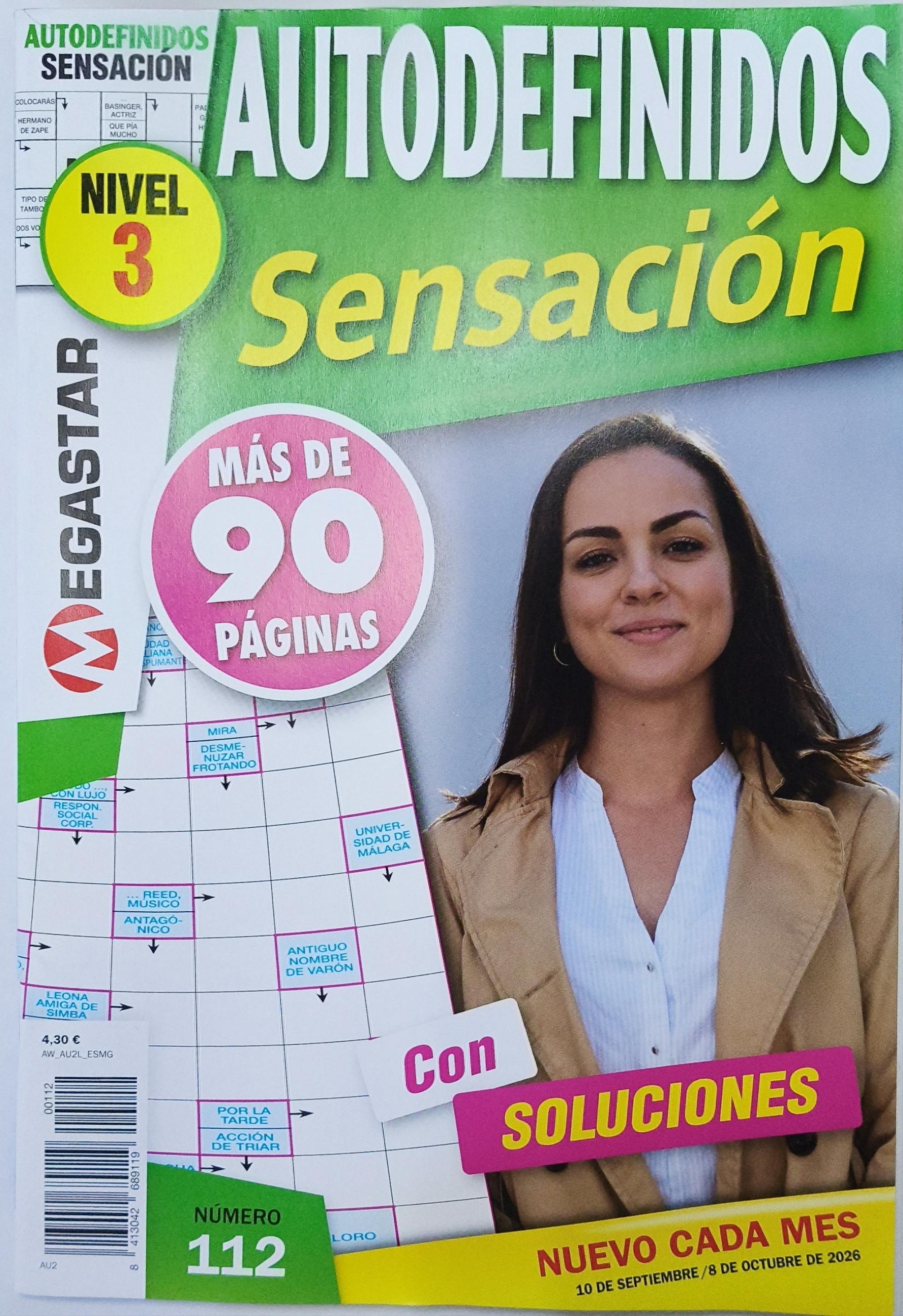 Portada de AUTODEFINIDOS 3 SENSACIÓN