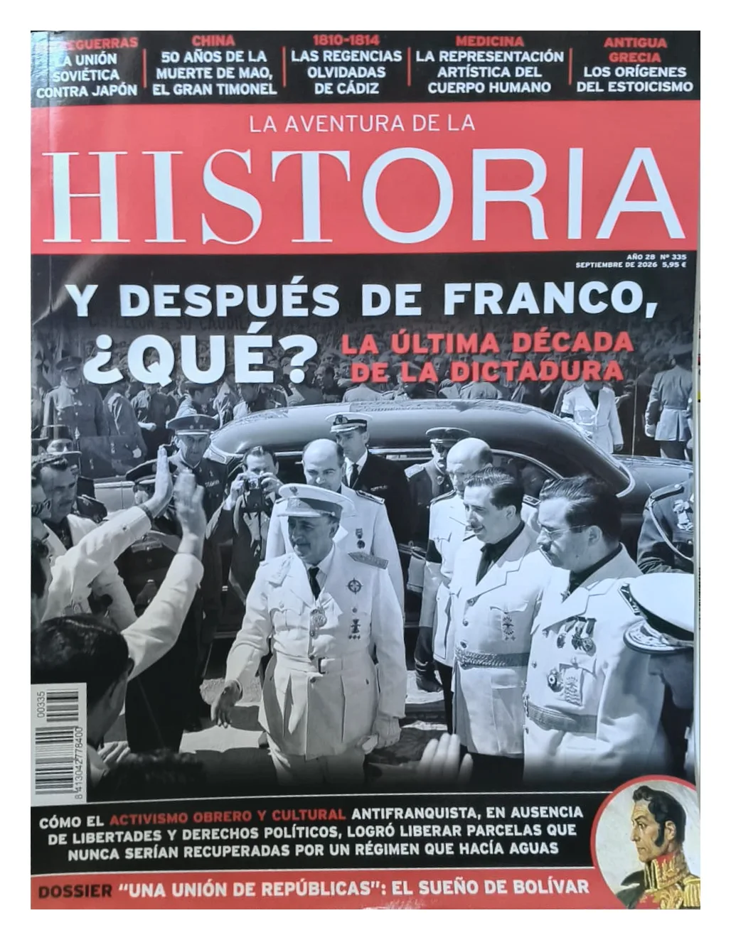 Portada de LA AVENTURA DE LA HISTORIA
