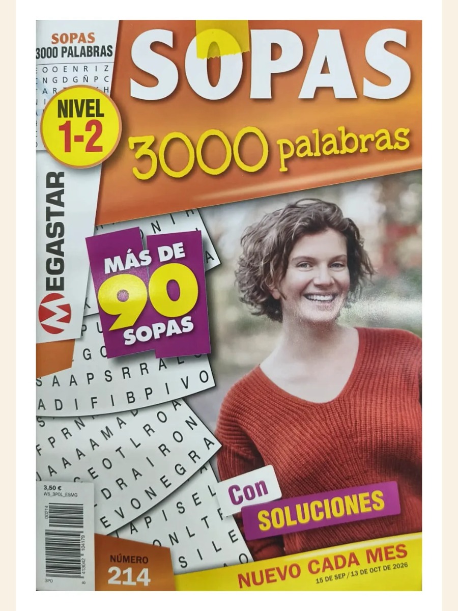 Portada de 3000 PALABRAS SOPAS