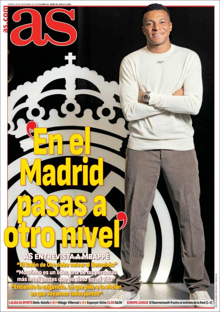 Portada de AS