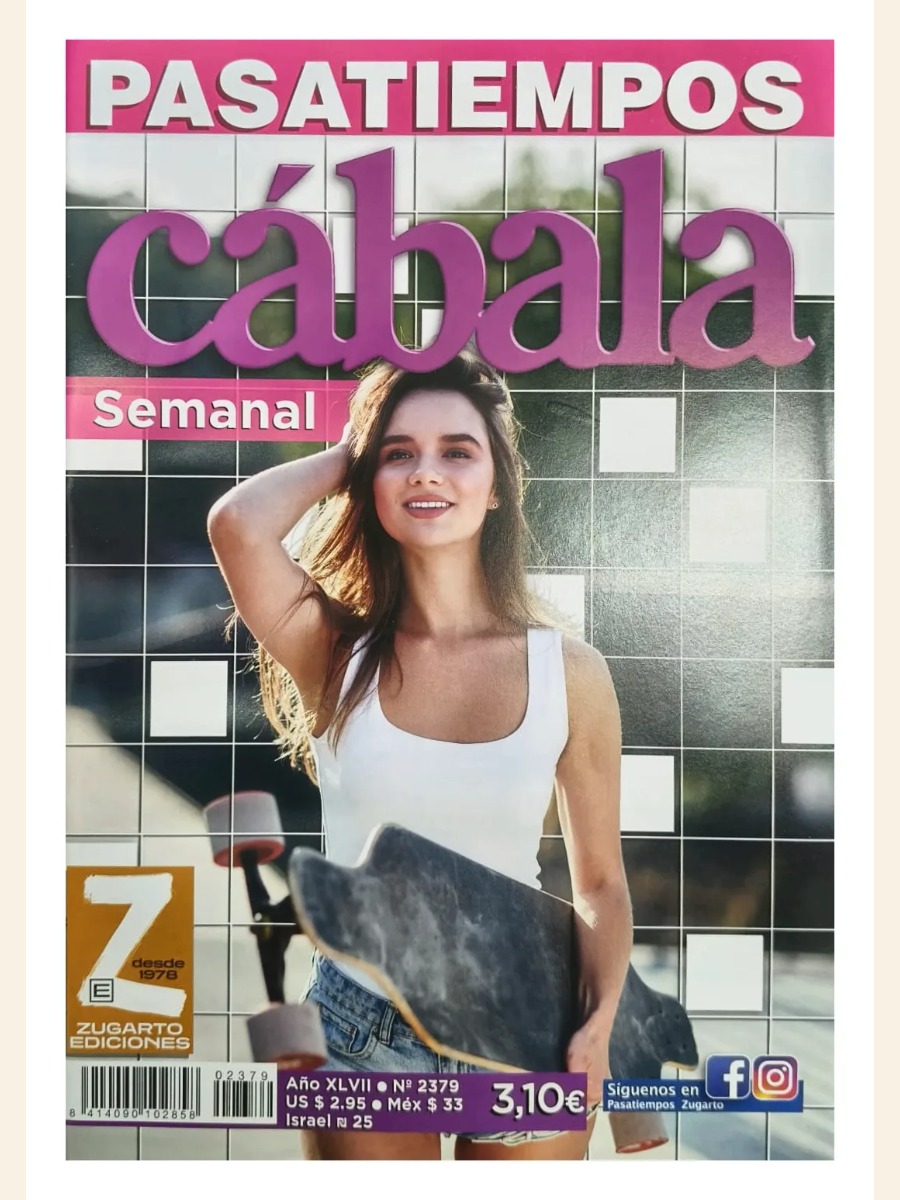 Portada de PASATIEMPOS CABALA SEMANAL