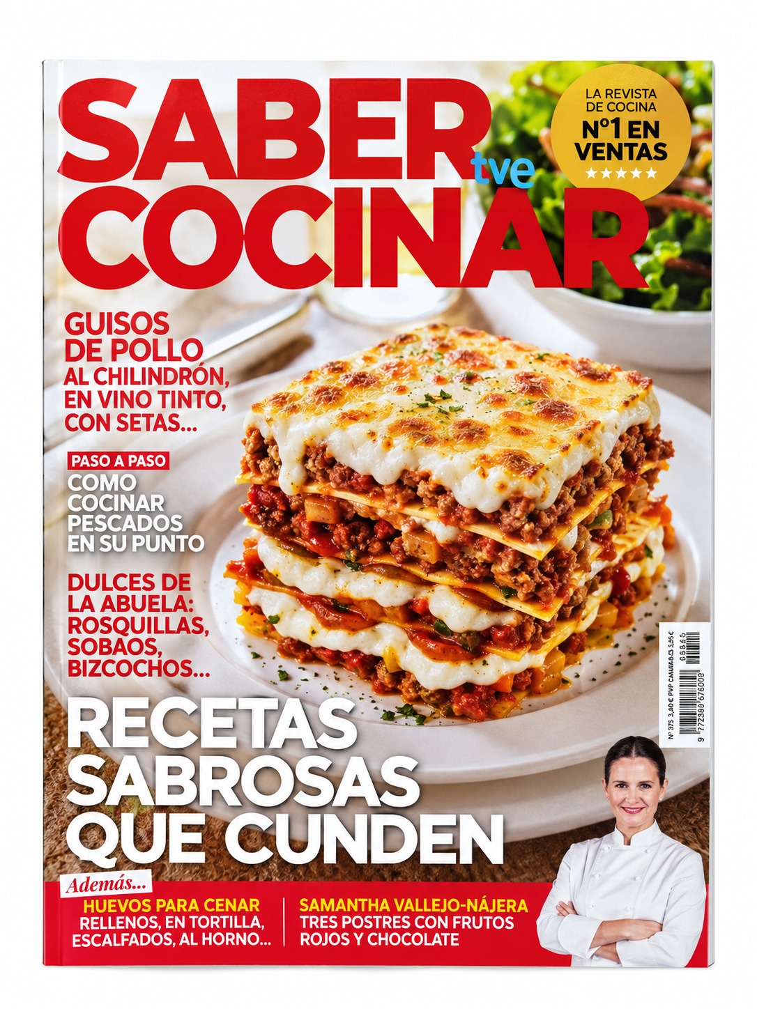 Portada de SABER COCINAR