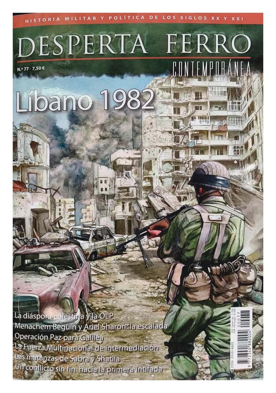 Portada de DESPERTA FERRO CONTEMPORANEA
