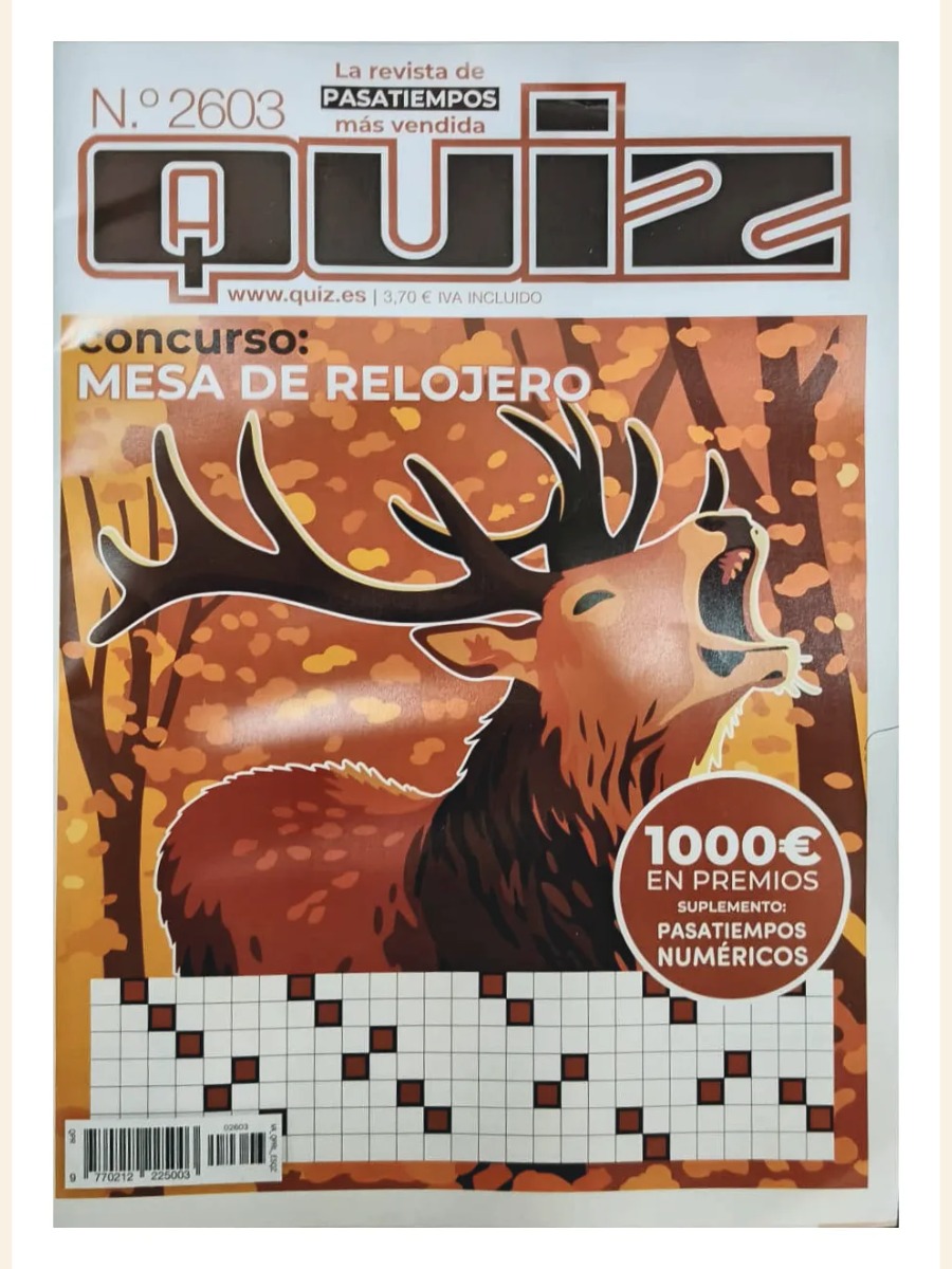 Portada de PASATIEMPOS QUIZ