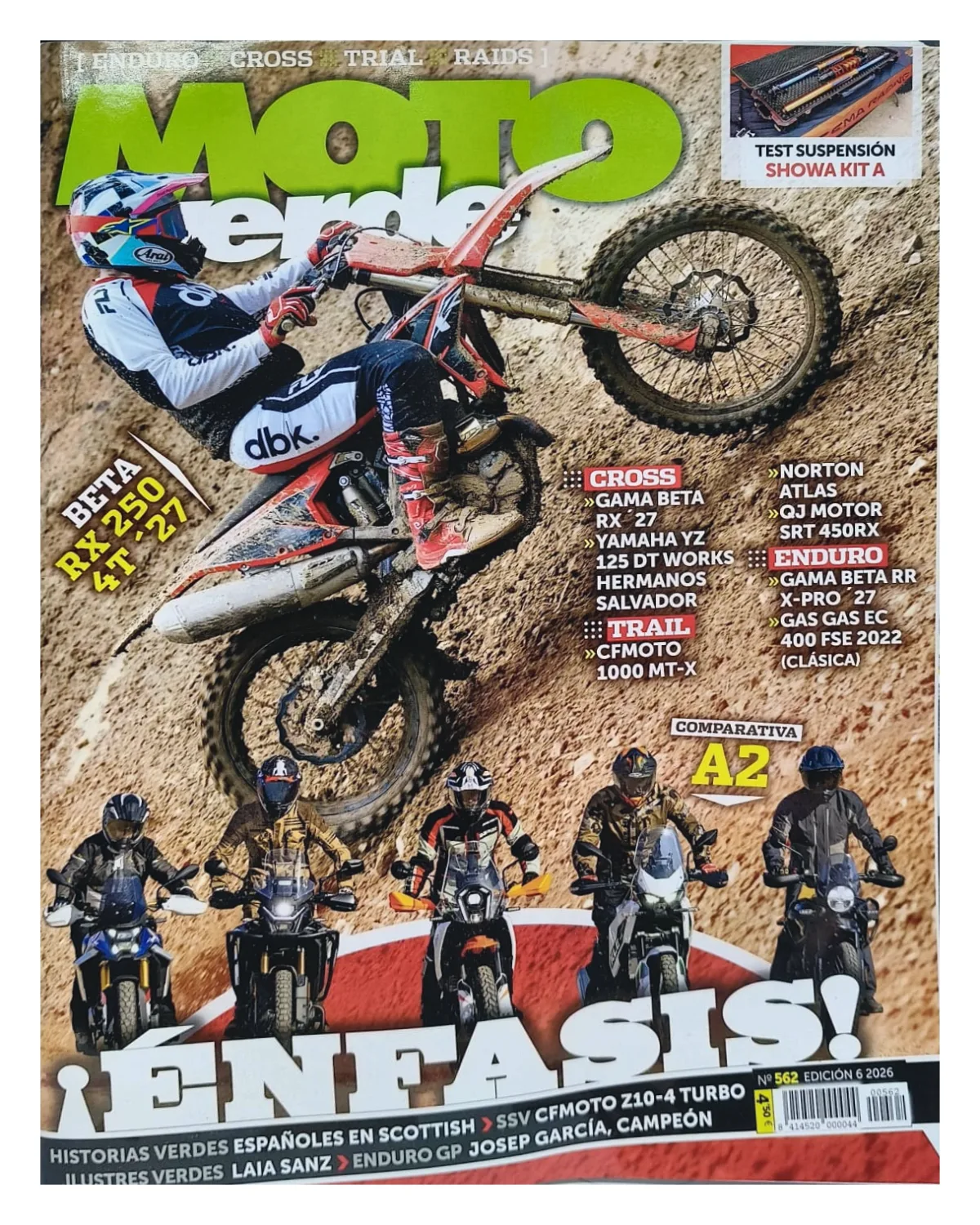 Portada de MOTO VERDE