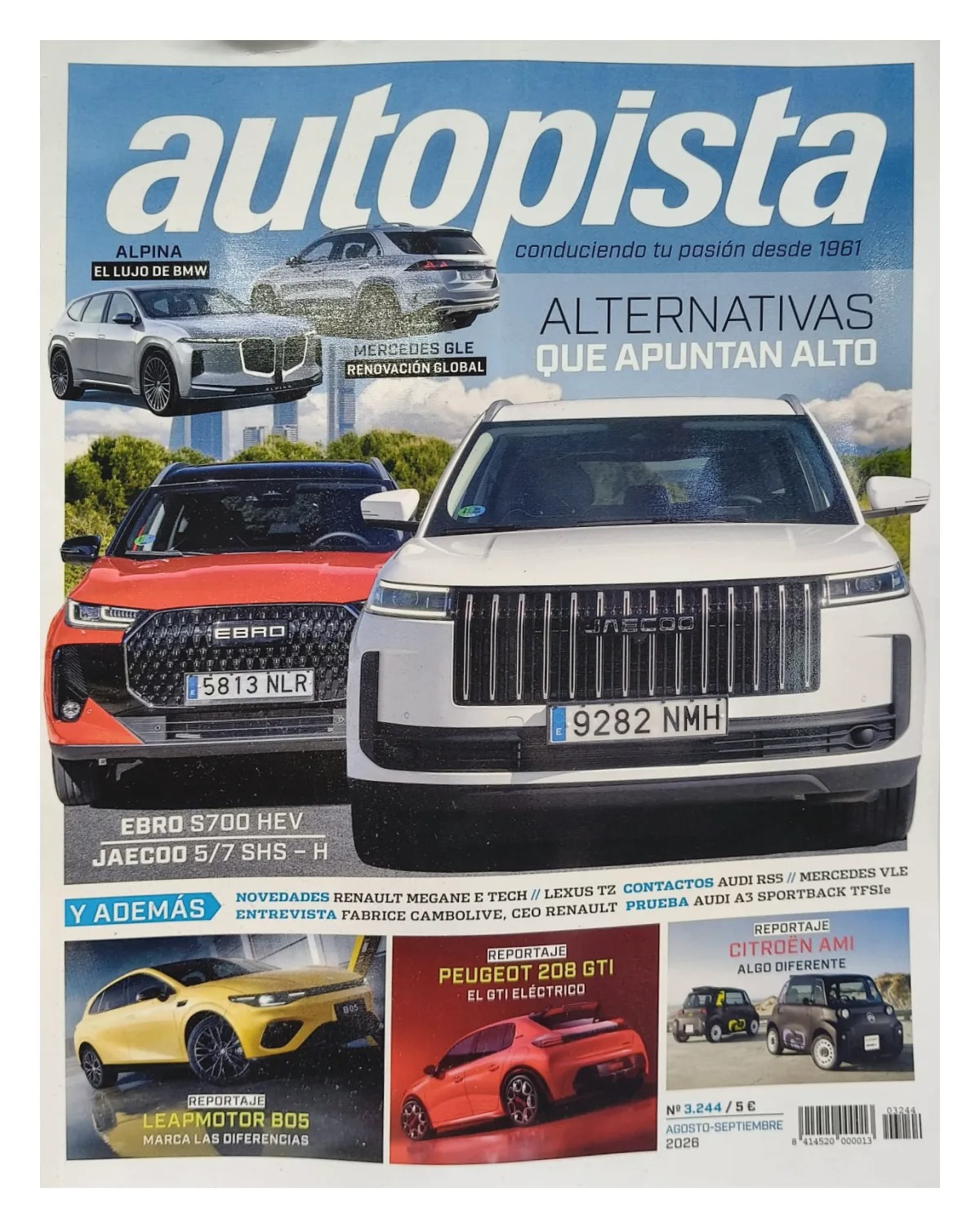 Portada de AUTOPISTA