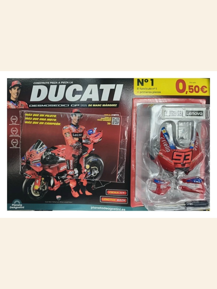 Portada de DUCATI MARC MÁRQUEZ N.1