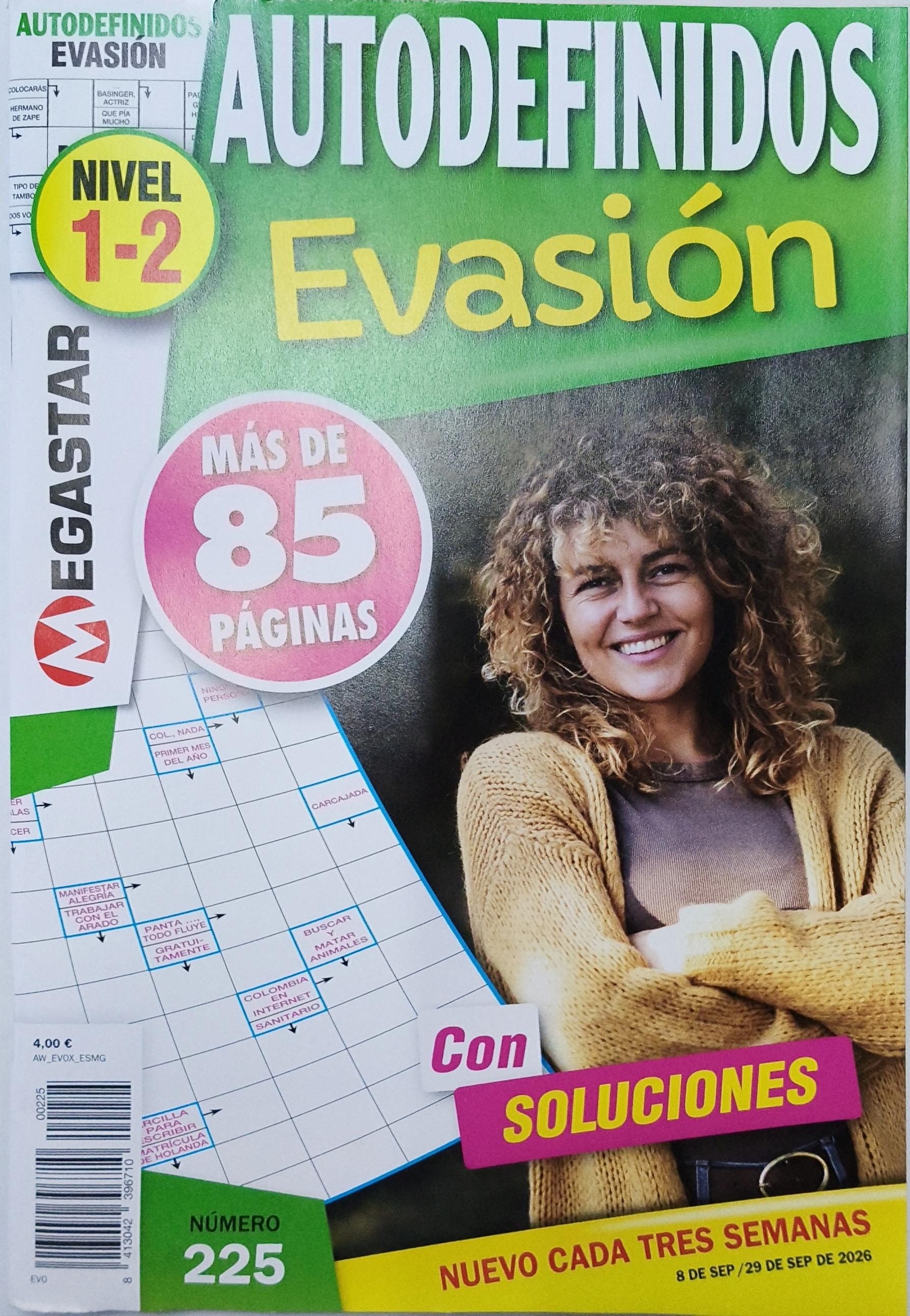 Portada de AUTODEFINIDOS 1-2 EVASIÓN