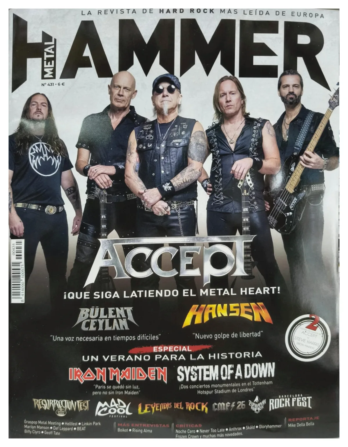 Portada de METAL HAMMER