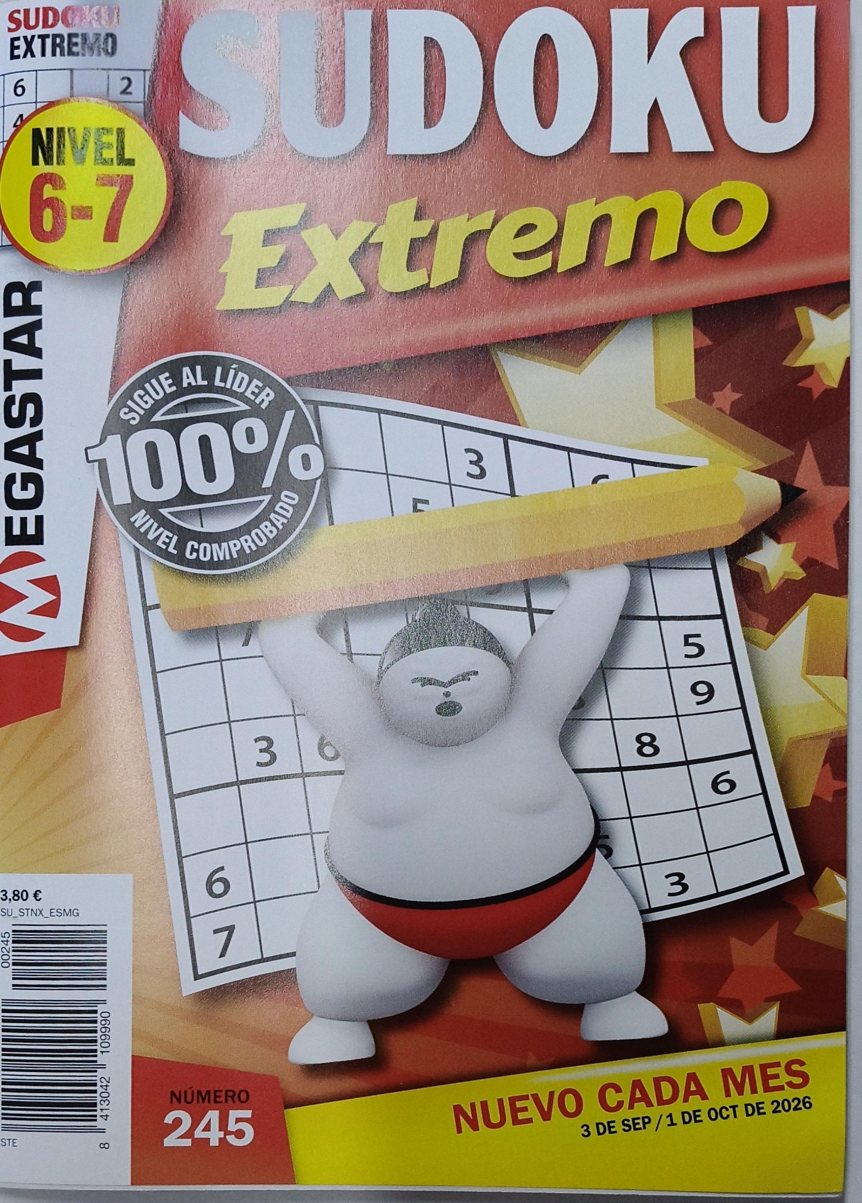 Portada de SUDOKU 6-7 EXTREMO