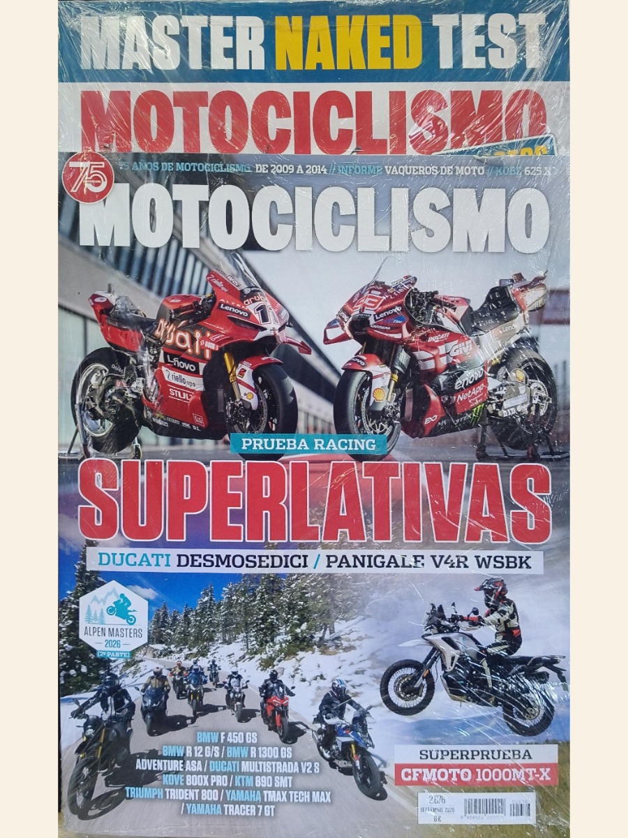 Portada de MOTOCICLISMO